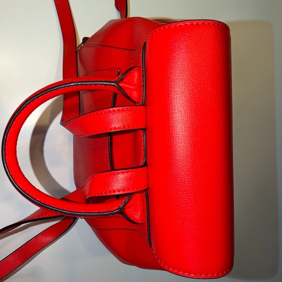 Red Leather Backpack - Picture 9 of 14